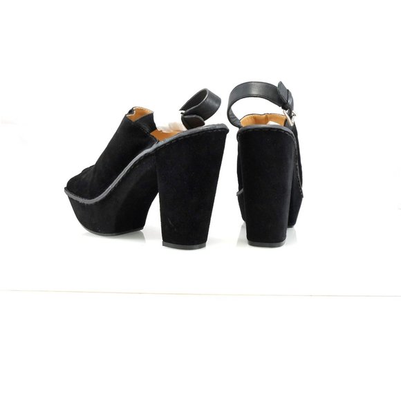 NIB$225 KORS Michael Kors Quincy Vintage Slingback Clogs Mules Platform Pump 10 - Picture 9 of 14